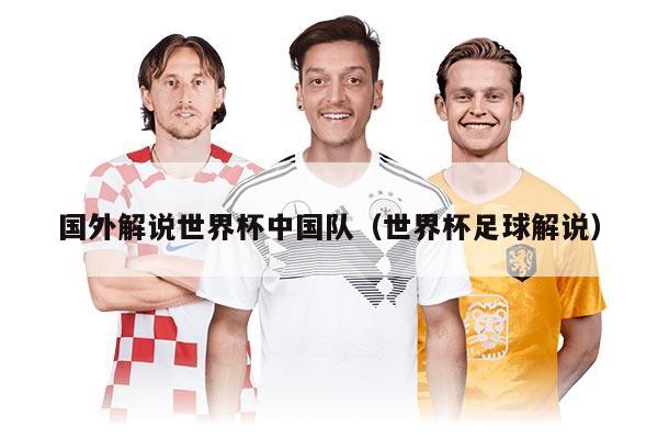 国外解说世界杯中国队(世界杯足球解说)