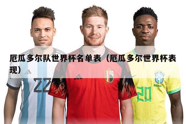 厄瓜多尔队世界杯名单表(厄瓜多尔世界杯表现)